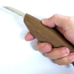 Stainless carving knife